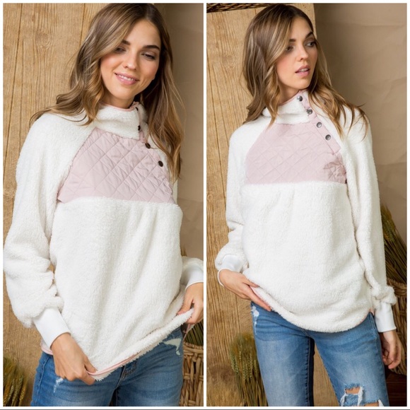 LAST SALE-FIRM‼️Miranda Fuzzy Pullover - Picture 3 of 6